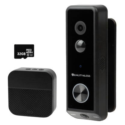 Quality4Less J13 Plus — Duo Camera videodeurbel set