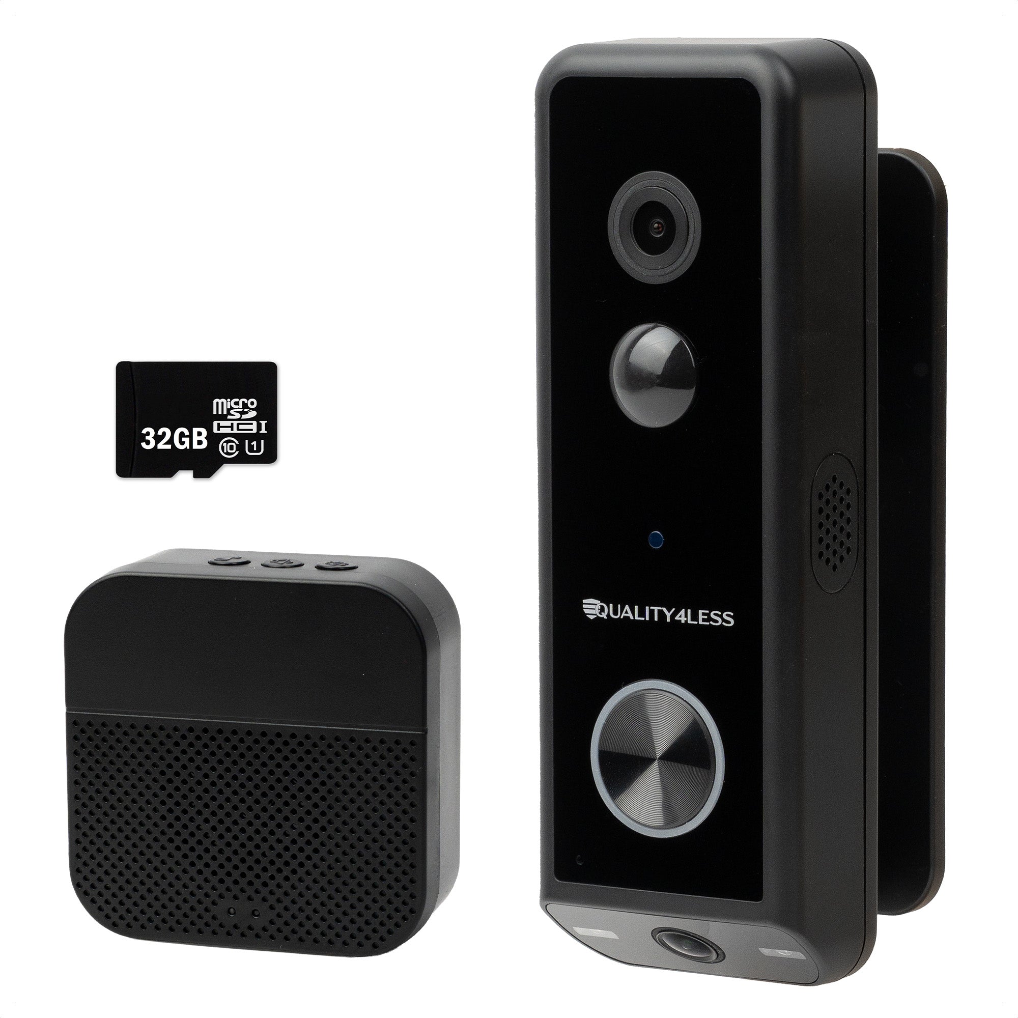 Quality4Less J13 Plus — Beveiligingsbundel (deurbel + camera)